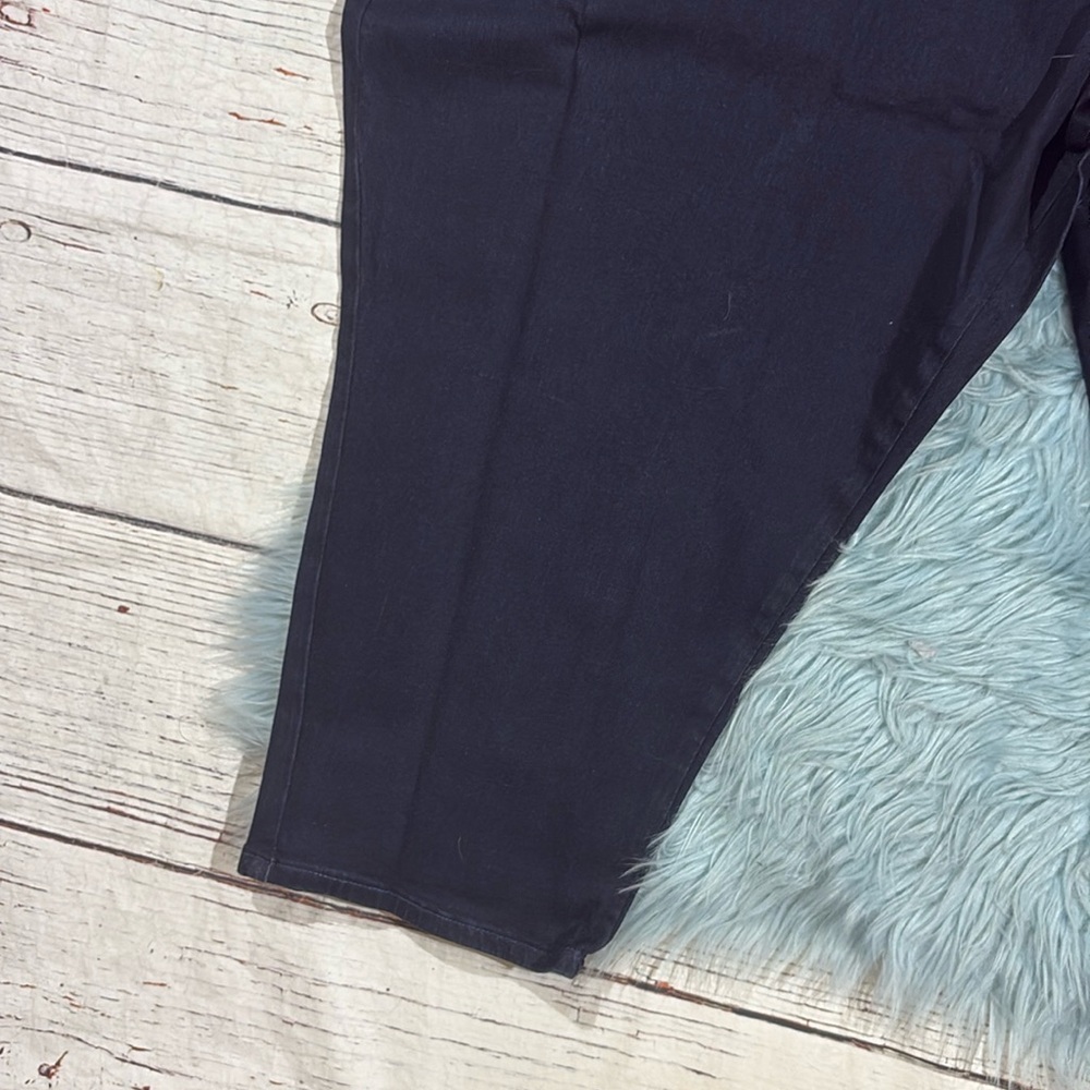 NWOT Universal Standard Petite High Rise Skinny Seine Dark Indigo sz 40 - Picture 4 of 8